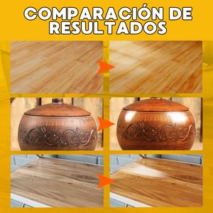 BeeWax™ -  Recupera el brillo de cueros y madera en segundos.
