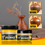 BeeWax™ -  Recupera el brillo de cueros y madera en segundos.