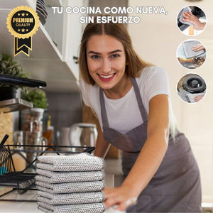 Paños DuraMax Multiusos x 10 unidades™  ¡Limpieza poderosa, sin esfuerzo!