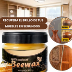 BeeWax™ -  Recupera el brillo de cueros y madera en segundos.
