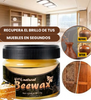 BeeWax™ -  Recupera el brillo de cueros y madera en segundos.