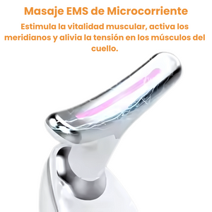 LUMI SKIN™  Masajeador facial con luz LED