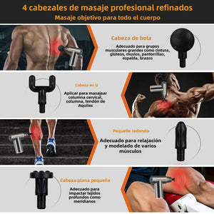 Último día de oferta ✅Masajeador PROFESIONAL INÁLAMBRICO 5 en 1 + BONO DE REGALO GRATIS