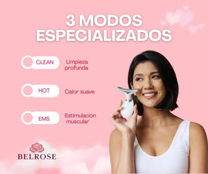 FACELUX - Masajeador facial 7LED en 1